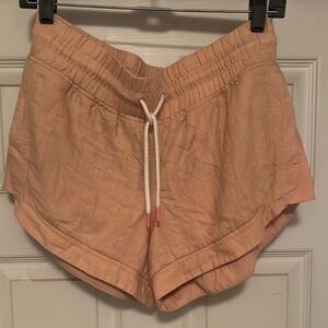 Athleta Cabo Linen Shorties
